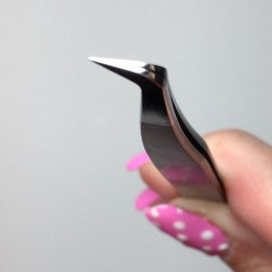 Lash Tweezers: Volume &#39;Boot&#39; Tweezers